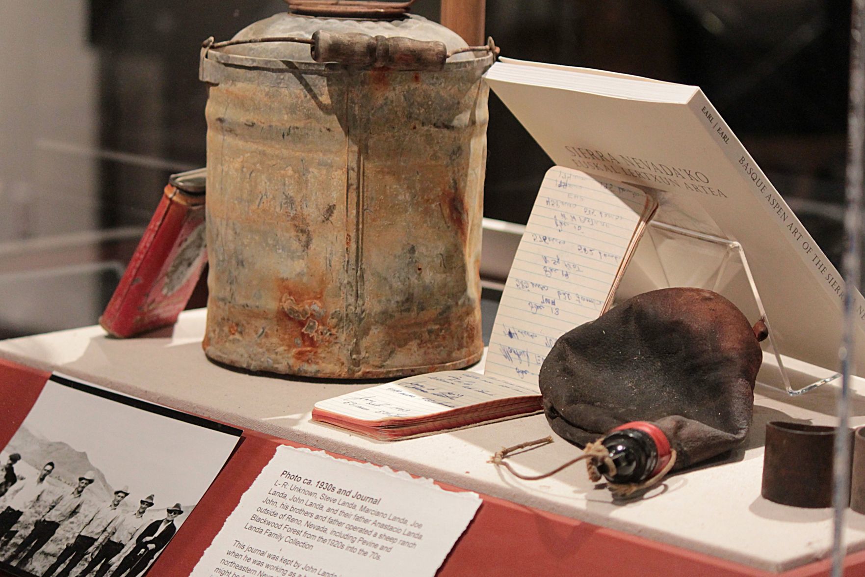 Wiegand Gallery sheepherder exhibit